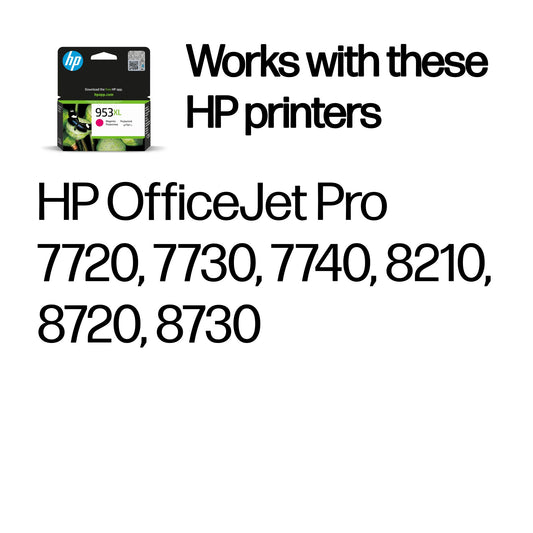 HP 953 High Yield Original Magenta Ink Cartridge – view 2