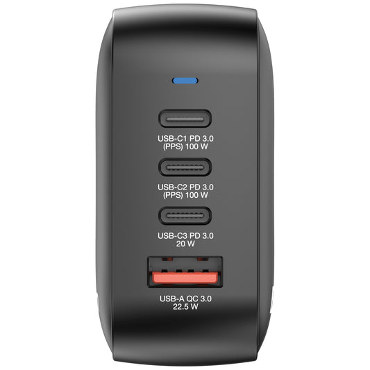 Verbatim Mini Gan Charger 100W 4 Port Us/Eu/Uk Adp – view 2