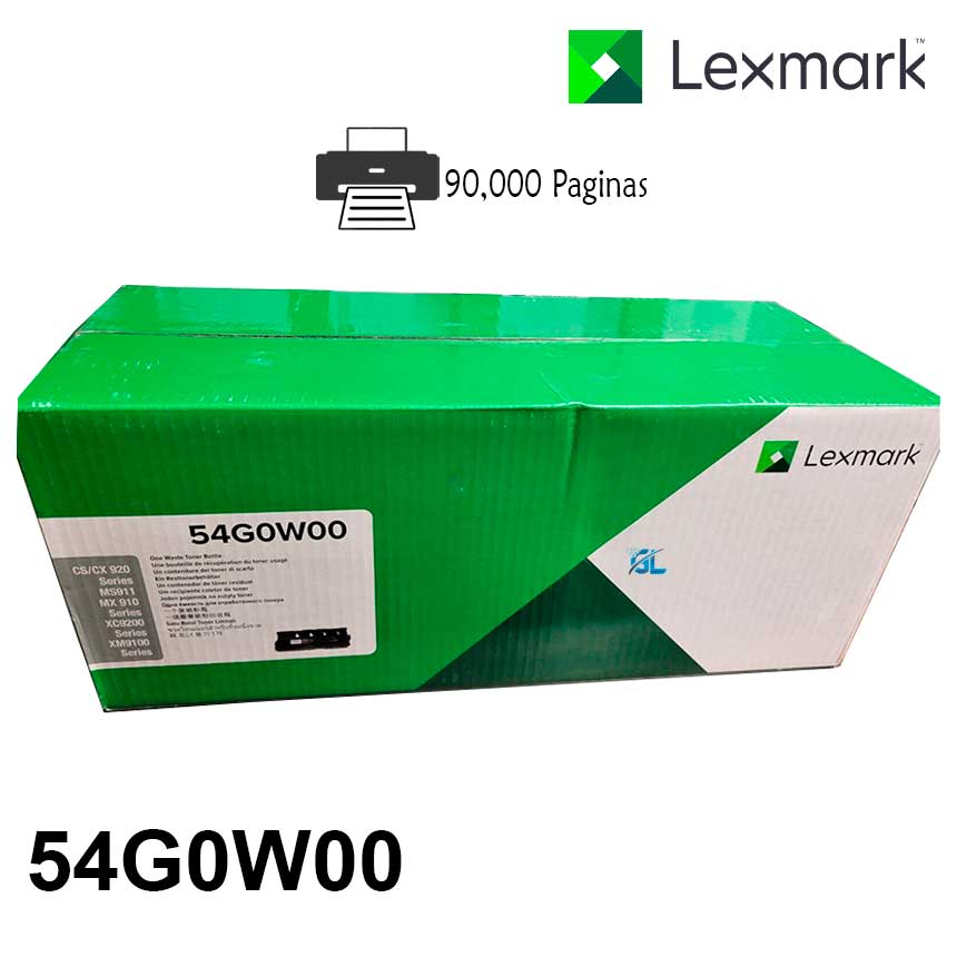 Lex Ms mx911 Mx910 912 Waste Toner Bottle 90k Yield