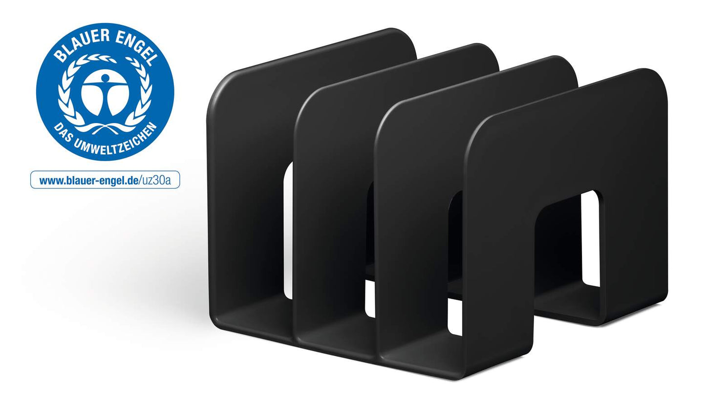 Durable Catalogue Stand Eco Pack Of 2 Black