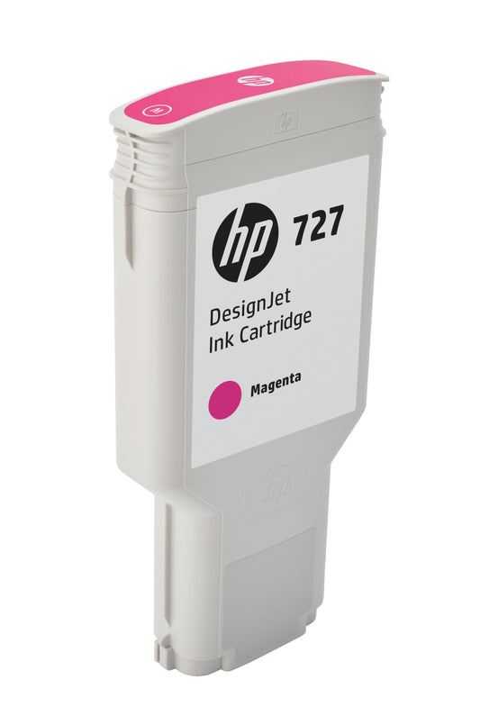 HP 727 300ml Original Magenta Designjet Ink Cartrige – view 3