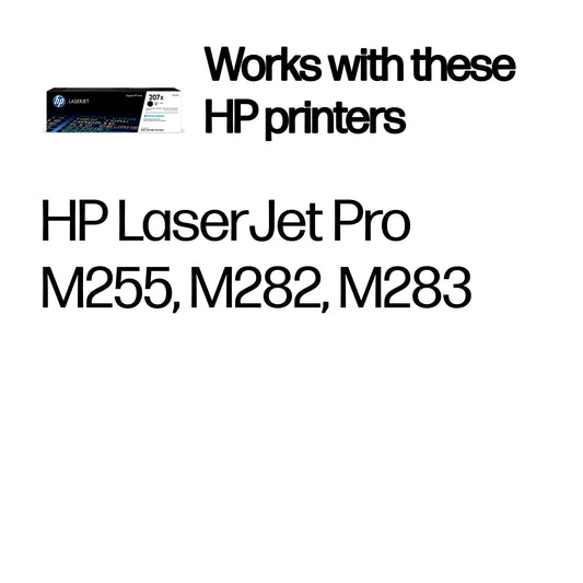 HP 207X Original Black Laserjet Toner Cartridge – view 2