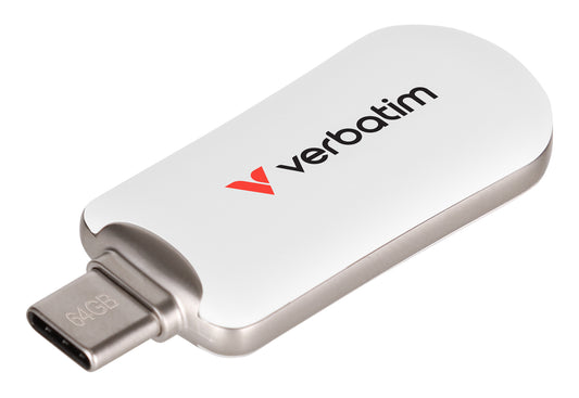 Verbatim Plectra USB-C Flash Drive White 64GB – view 2