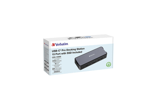 Verbatim USB-C Pro Docking Station 15 Port with SSD Included CDS-15SSD – view 4