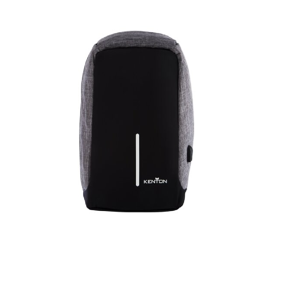 Kenton Laptop Anti Theft Backpack Black And Grey
