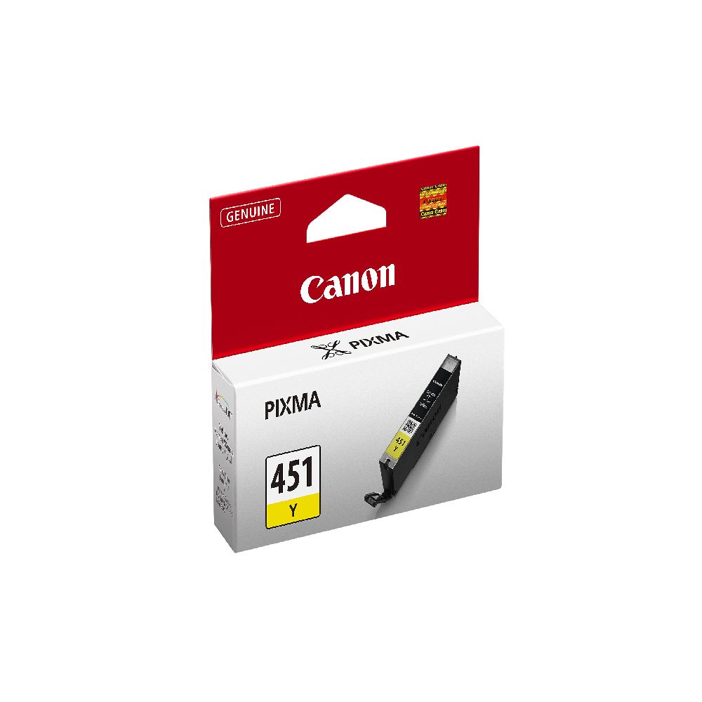 Canon Cli-451 Yellow Ink Cartridge For Ip7240 Mg5440 Mg630 (330 Page Yield)