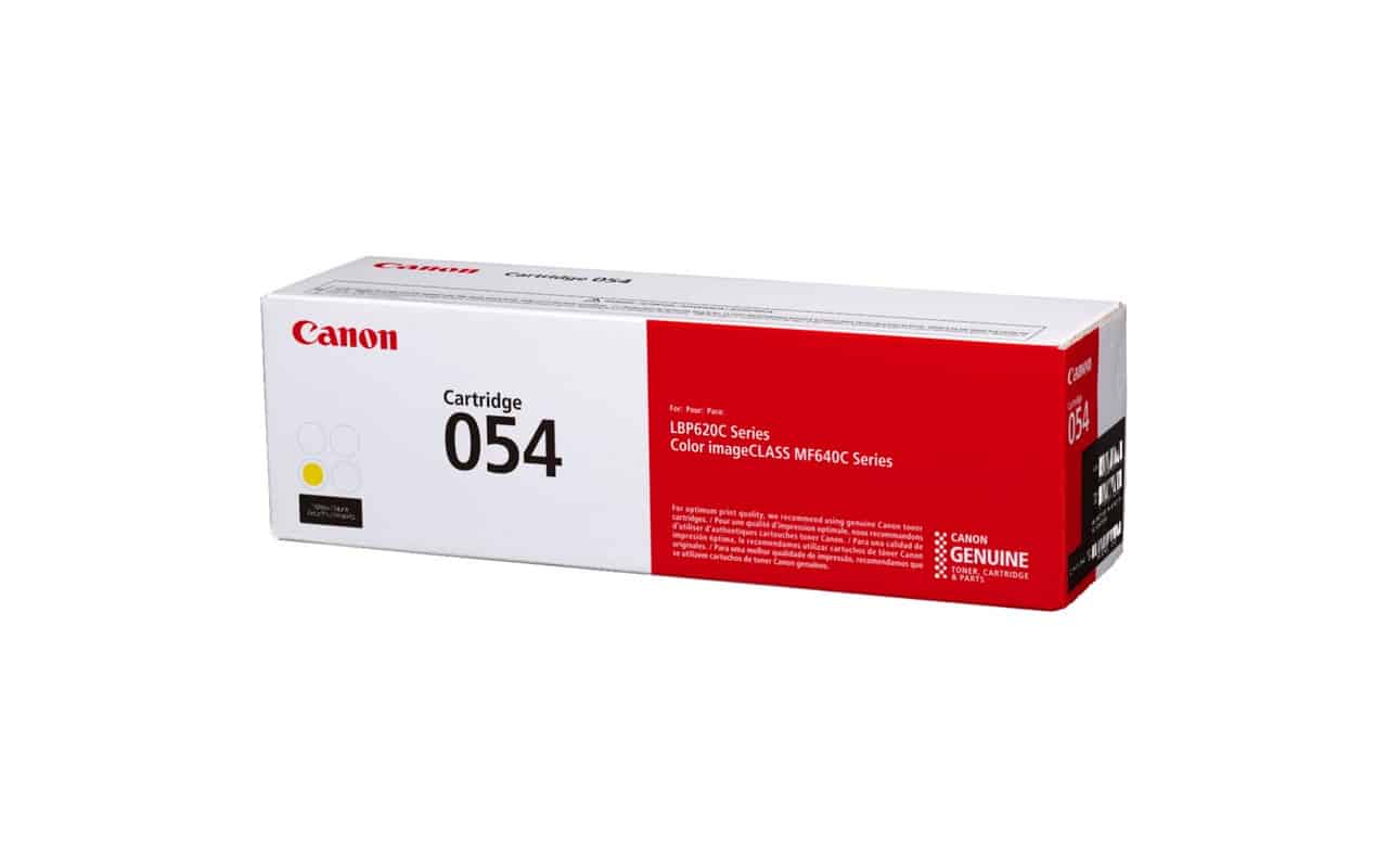 Canon Crg-054 Yellow Lbp61 Series Mf63x Mf64x Series Approx 1200 Pages