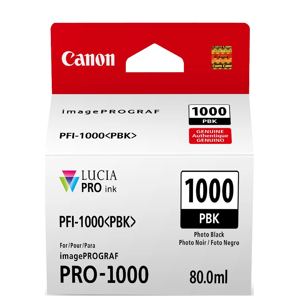 Canon Pfi-1000 Ink Tank Photo Black
