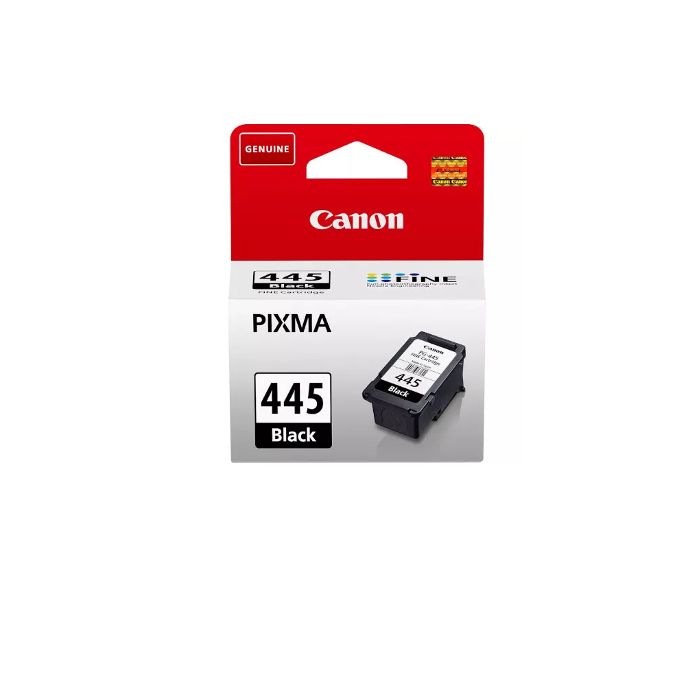 Canon Pg-445 Black Ink Cartridge Mg2440 Mg2540 ( 180 Page Yield )