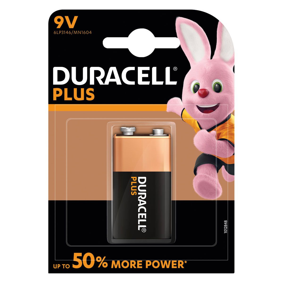 Duracell Mainline Plus 9v 1s (10 Pack ) 6LP3146 MN1604