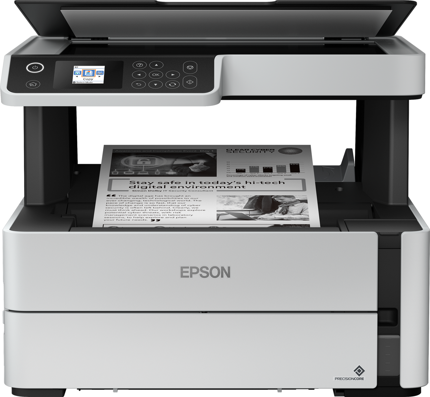 Epson A4 Ecotank Mono 3 In 1 Printer