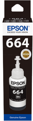 Epson T6641 Black Ink Bottle 70ml