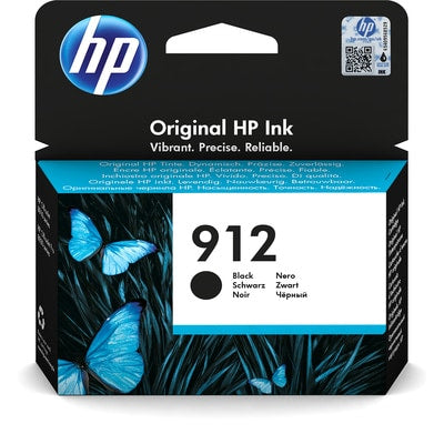 HP 912 Original Black Ink Cartridge For HP Officejet 8010 8010e series HP Officejet Pro 8020 8020e series