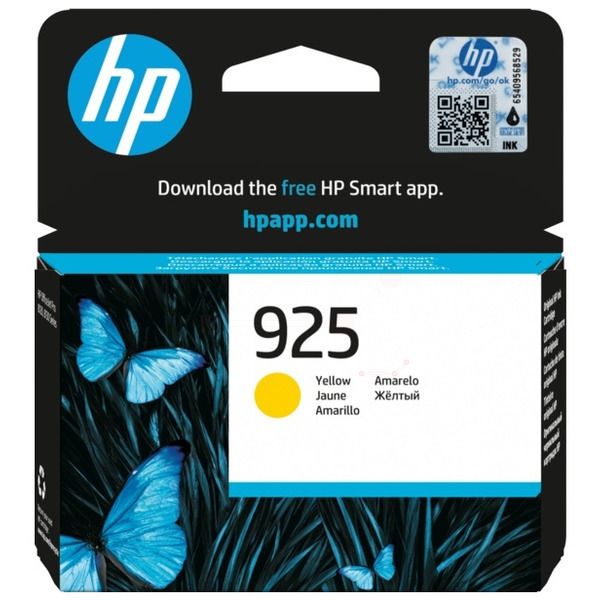 HP 925 Original Yellow Ink Cartridge For HP Officejet Pro 8120 series HP Officejet Pro 8310 series
