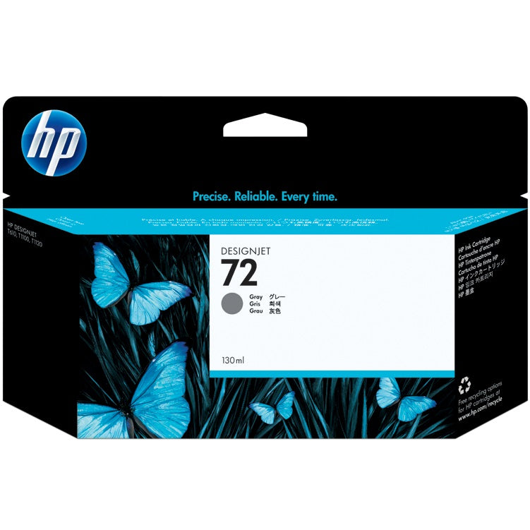 HP 72 130ml Original Grey Ink Cartridge For Use In Selected HP Printers
