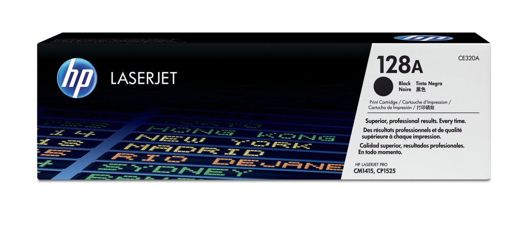 HP 128a Original Black Laserjet Toner Cartridge For Clj Cp1525 cm1415mfp