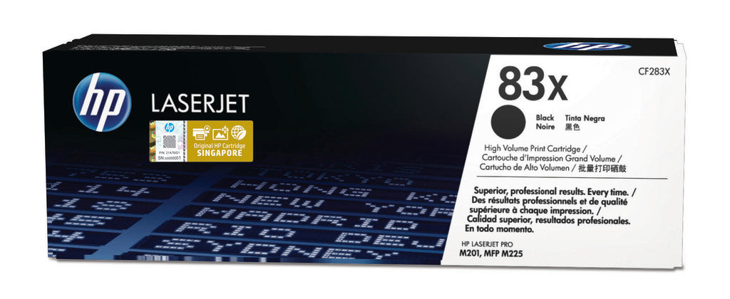 HP 83x High Yield Original Black Toner Cartridge For HP Laserjet Pro M201 mfp M225