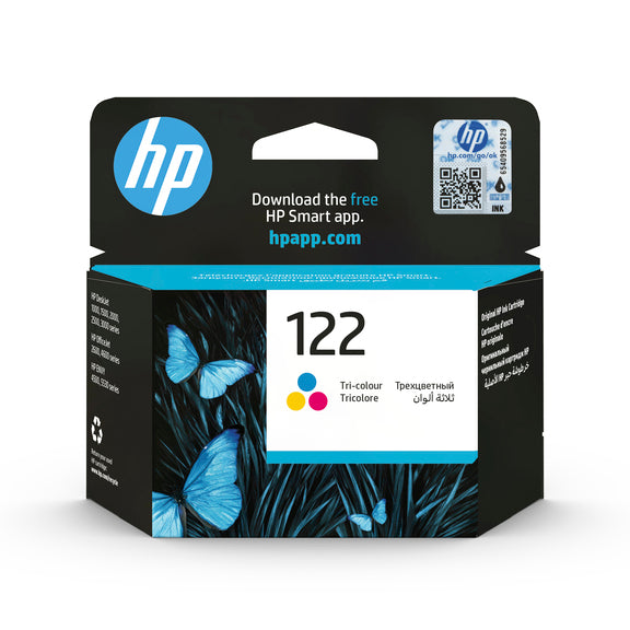 HP 122 Tri-Color Ink Cartridge For HP Deskjet 1000 1500 2000 2500 3000 Series HP Officejet 2600 4600 Series...