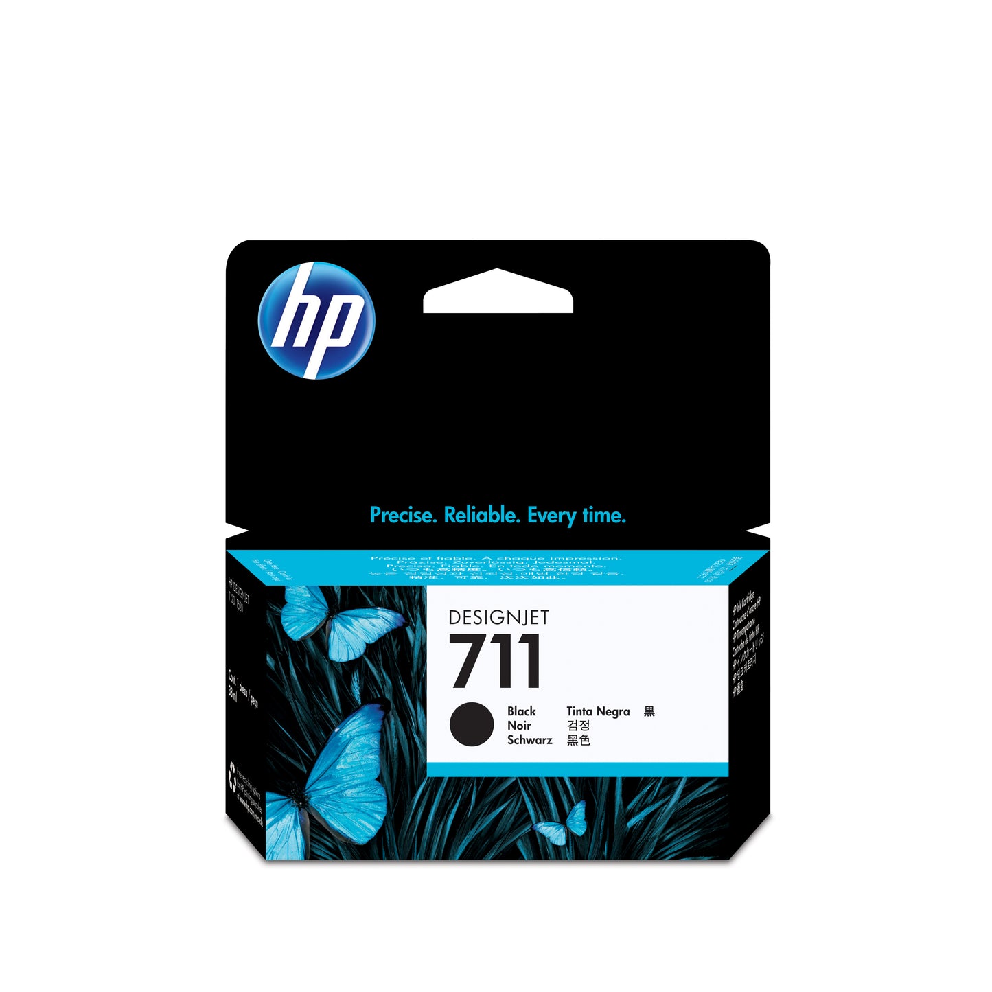 HP 711 38ml Original Black Ink Cartridge Designjet T120 Series