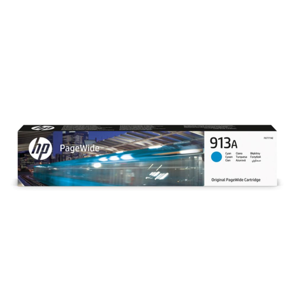 HP 913a Original Cyan Pagewide Cartridge For HP Pagewide Pro 352 452 Mfp 377 477