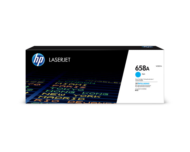 HP 658a Original Cyan Laserjet Toner Cartridge For HP Color Laserjet M751