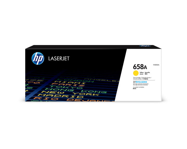 HP 658a Original Yellow Laserjet Toner Cartridge For HP Color Laserjet M751