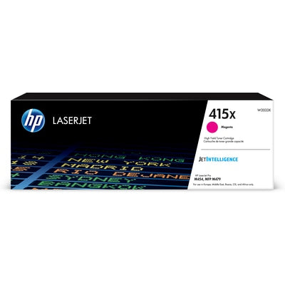 HP 415X Original Magenta Laserjet Toner Cartridge For HP Lj Pro M454 Mfp M479 HP Lj Ent M455 Mfp M480 47528...
