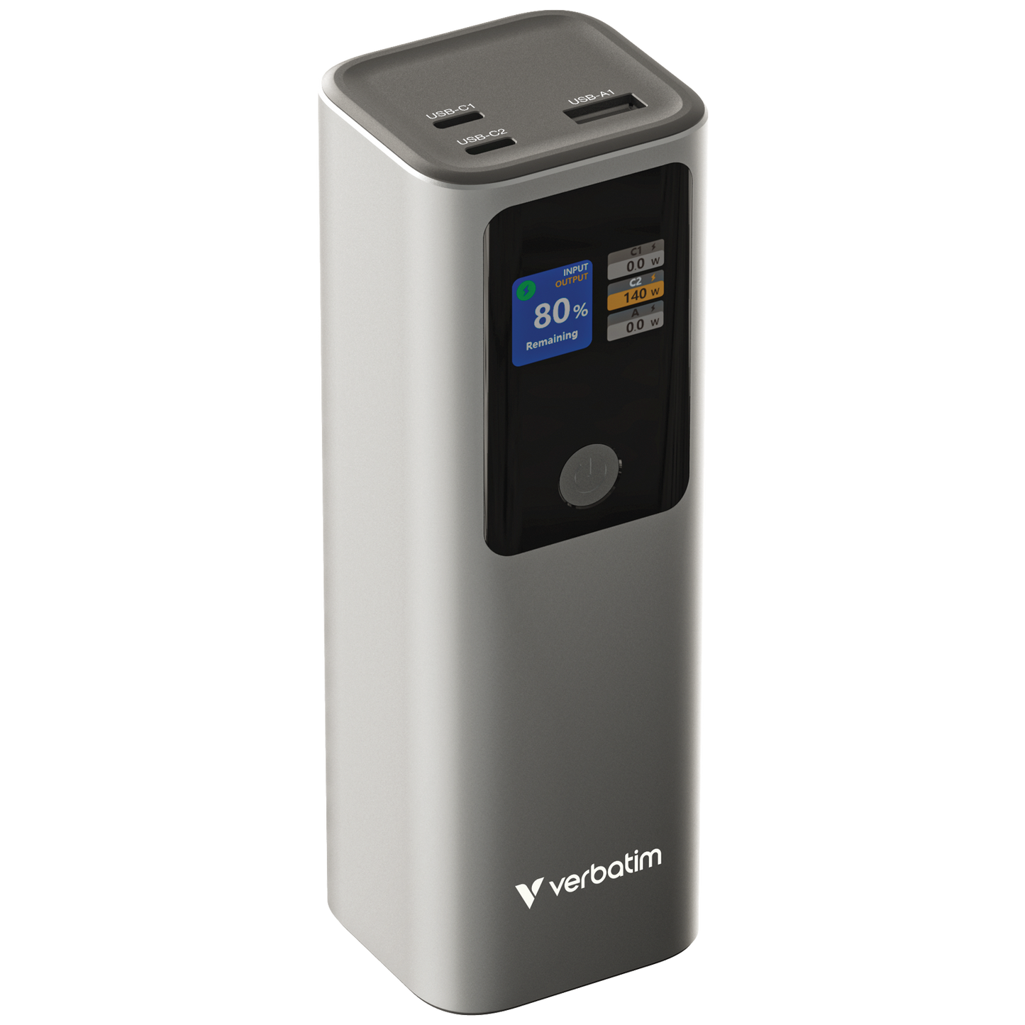 Verbatim Charge 'N' Go Power Bank 27000mAh 183W Grey