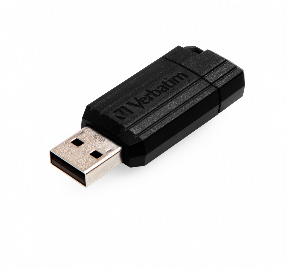 Verbatim Store & Go Hi Speed Pinstripe Black 32gb