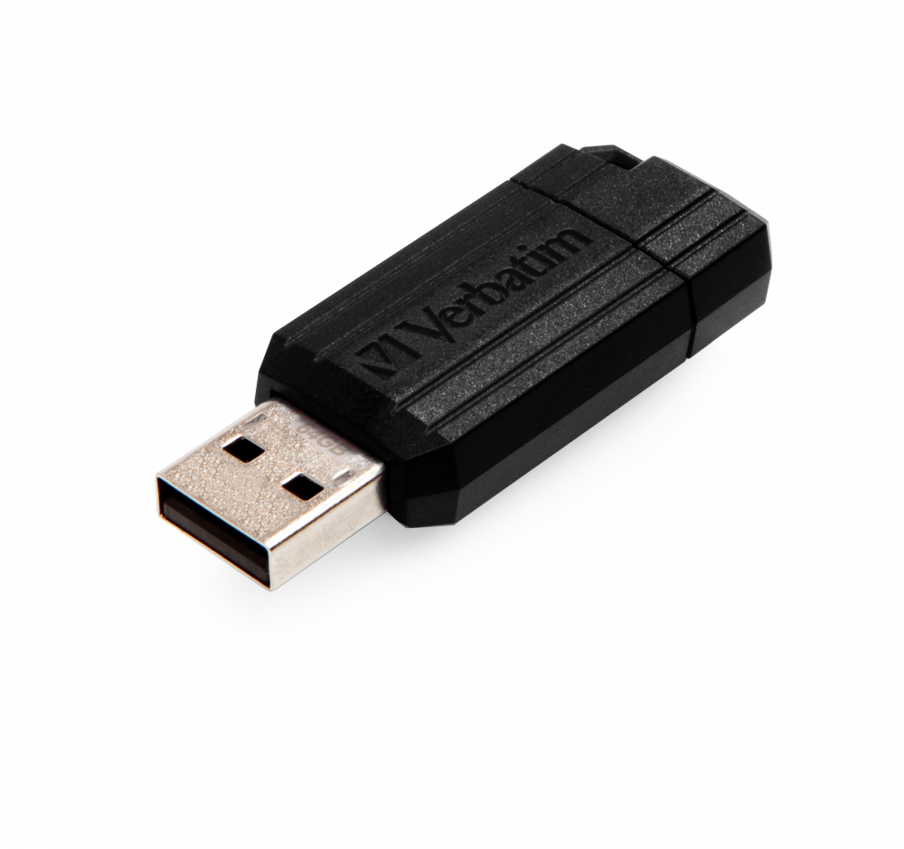Verbatim Store & Go Hi Speed Pinstripe Black 64gb