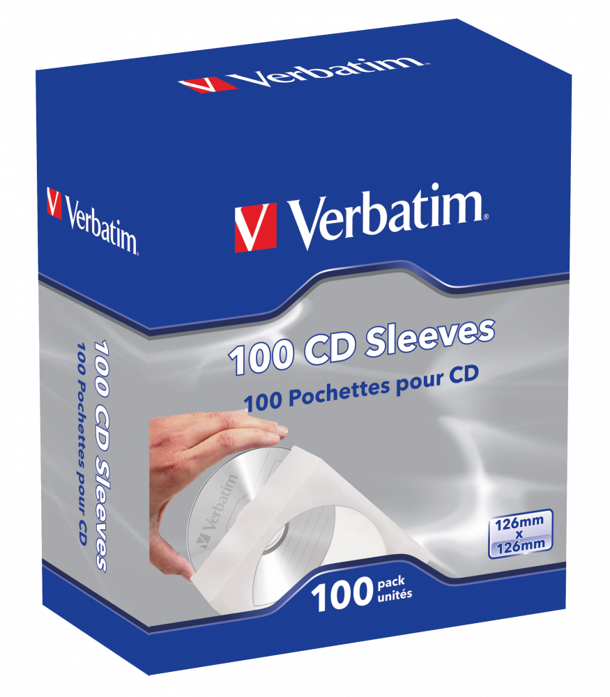 Verbatim Cd Sleeves 100packt