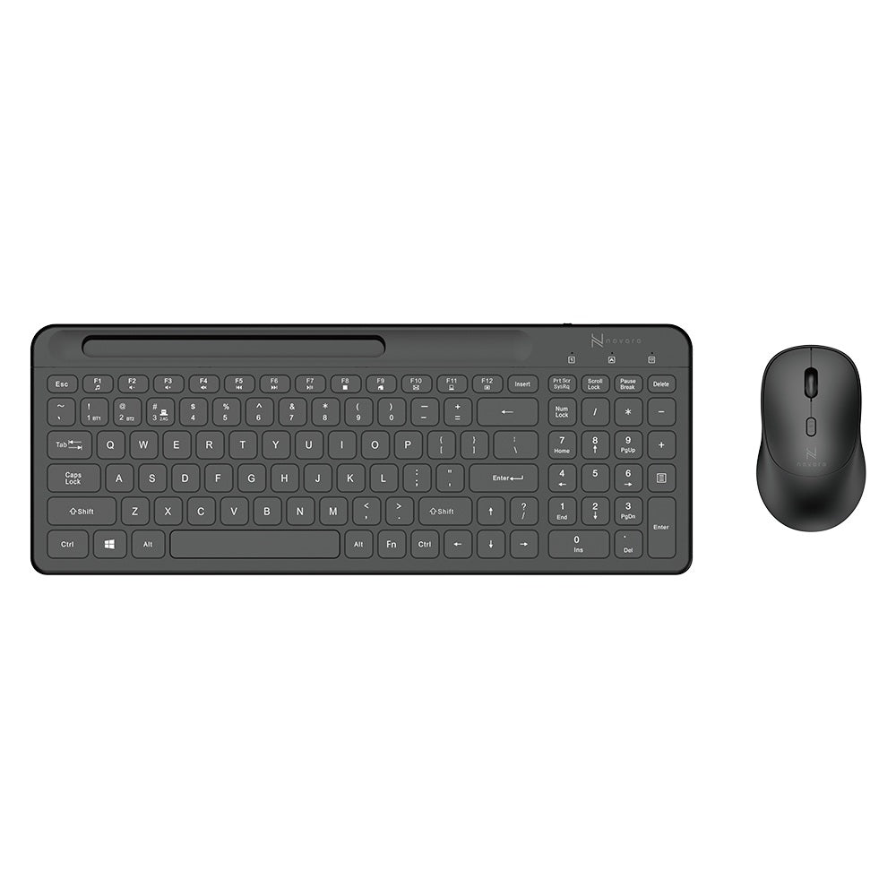 Novaro Rechargeable Wireless Bluetooth Keyboard And Mouse Combo