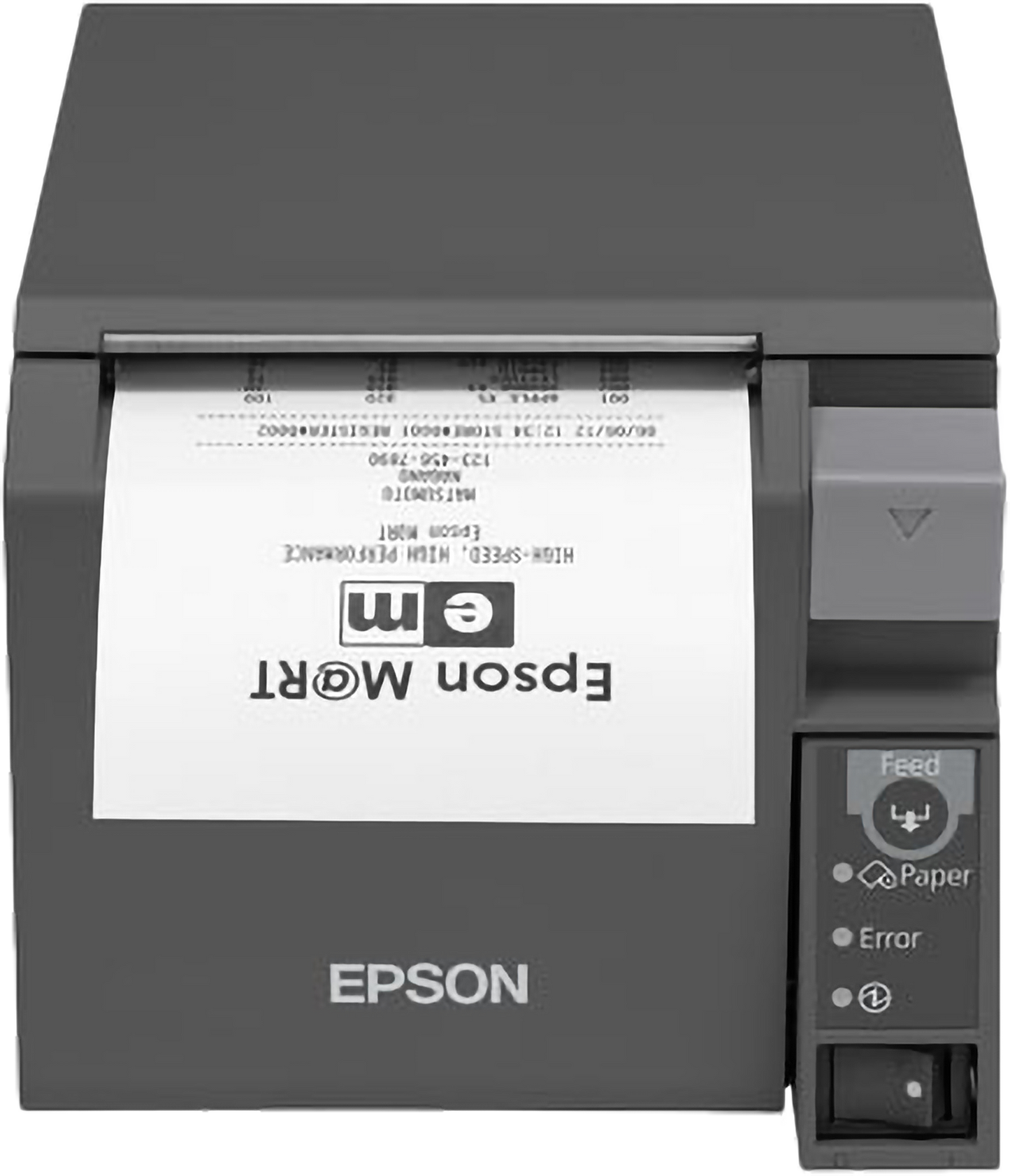 Epson TMT70ii Serial + Built-in USB Under Counter Receipt Printer