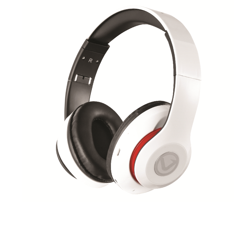 Volkano Impulse Series Bluetooth Headphones White