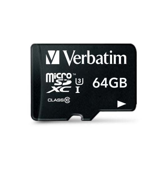 Verbatim Pro 64GB Micro Sd Sdxc, Uhs-I, Class 10, U3, V30 – view 2