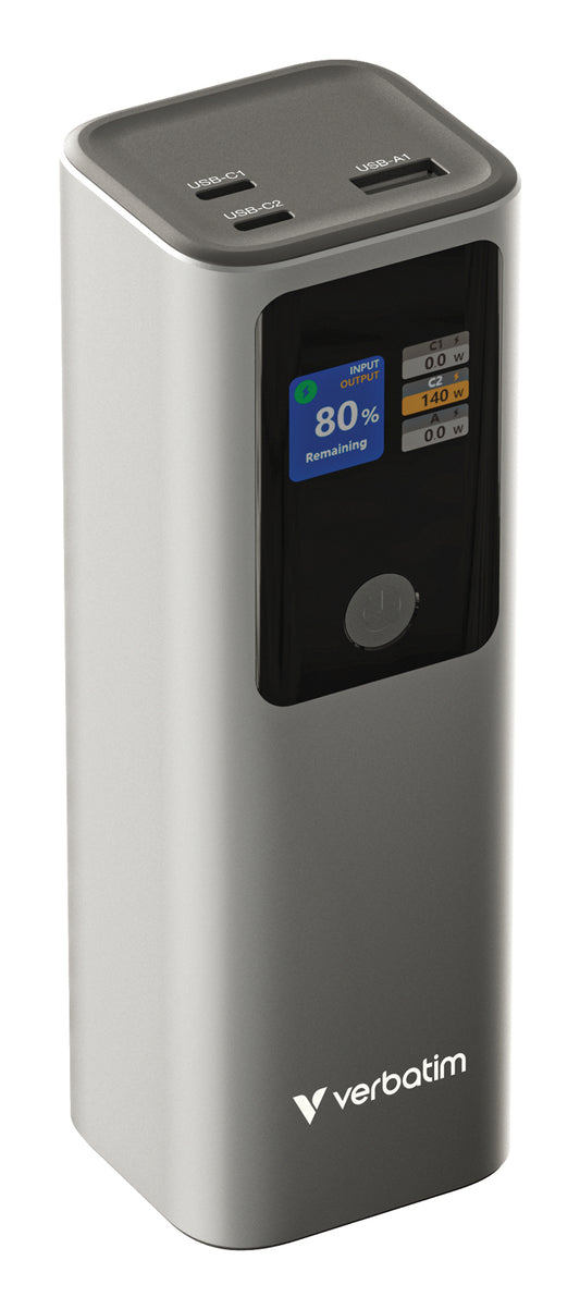 Verbatim Charge 'N' Go Power Bank 27000mAh 183W Grey – view 2