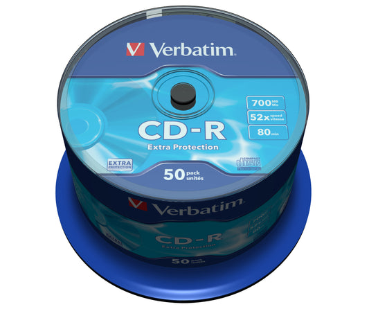 Verbatim Cd-R 52X 700MB E, Prot 50SP – view 2