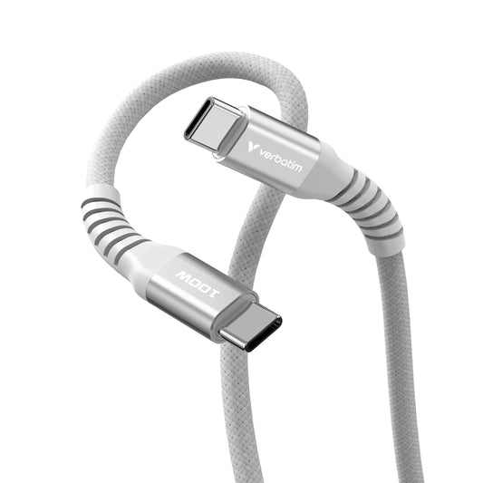 Verbatim Sync & Charge USB C to USB C 100W Magnetic 120 cm - Grey – view 3
