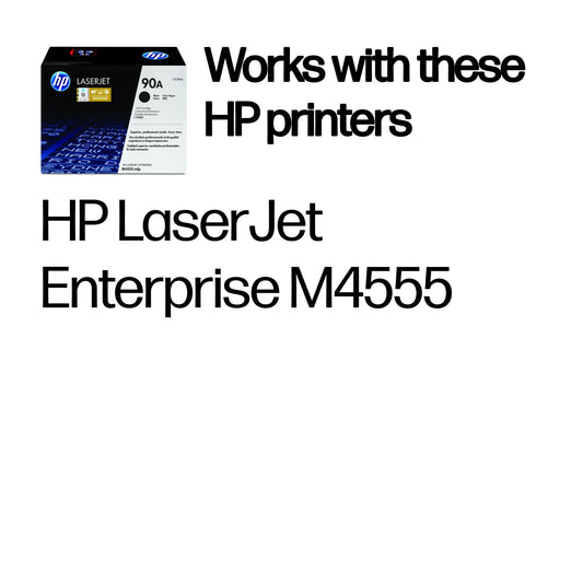 HP 90A Original Black Laserjet Toner Cartridge – view 2