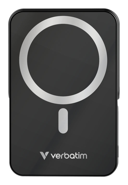 Verbatim Charge ‘N’ Go Power Bank with Stand Magnetic Wireless 10000mAh - Black – view 2