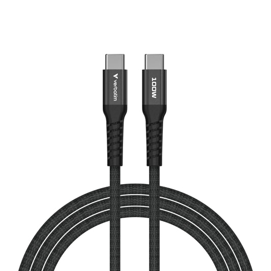 Verbatim Sync & Charge Cable USB-C to USB-C 100W Magnetic 120 cm - Black – view 3