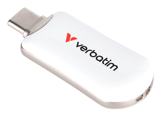 Verbatim Plectra USB-C Flash Drive White 512GB – view 2