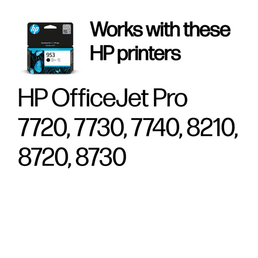 HP 953 Original Black Ink Cartridge – view 2
