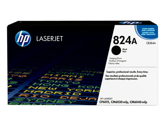 HP 824A Original Black Laserjet Image Drum