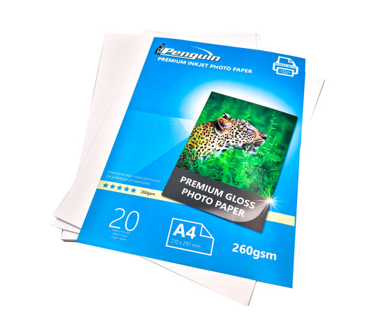 Penguin Inkjet Photo Premium 260g 20 Sheets A 4