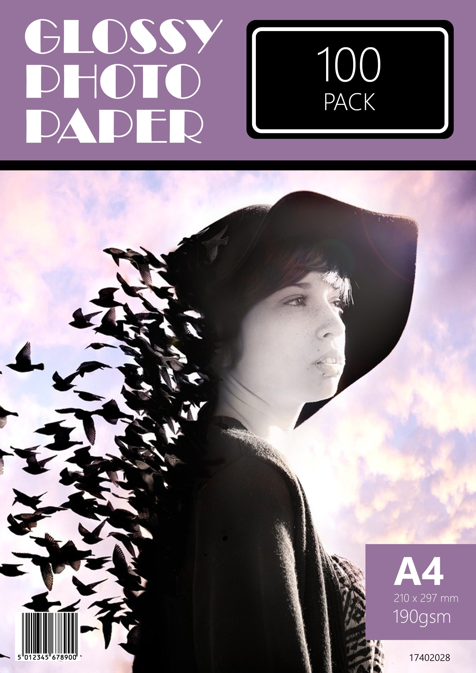Penguin Glossy Inkjet Photo Paper 190gsm 100 Sheets A 4