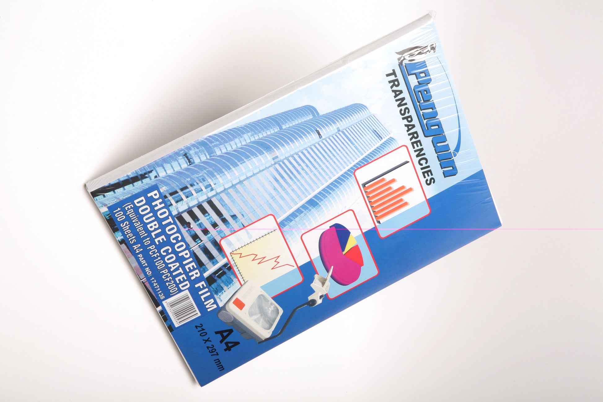 Penguin Photocopy Transparencies No Backing Sheets 100 Sheets A4