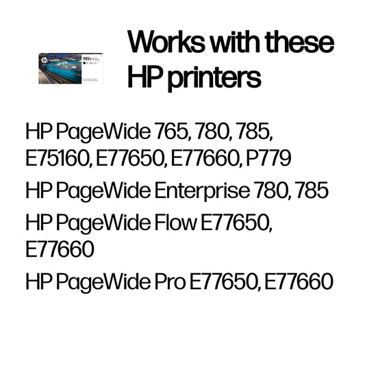 HP 982X High Yield Pagewide Original Black Ink Cartridge – view 2