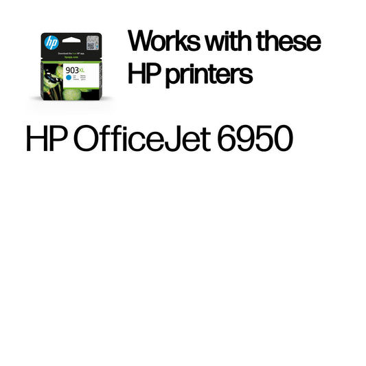 HP 903 High Yield Original Cyan Ink Cartridge – view 2