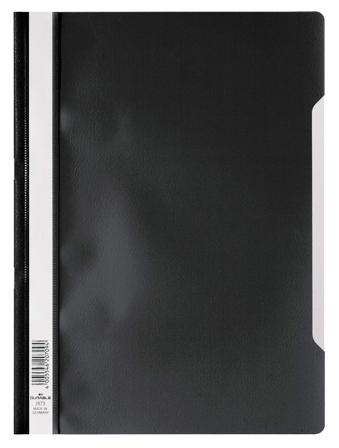 Durable Clear View Folder Pp Pack Of 50 Black